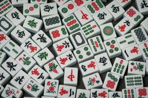 mah jong tiles